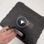 AKKU Handbohrmaschine + Ersatzbatterie + Zubehör – video
