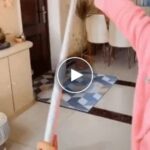 Klappbarer Reinigungsmopp gegen Staub – video