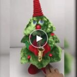 Tanzender Weihnachtsbaum – video