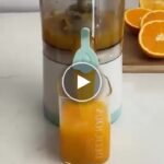 Elektrischer Obstentsafter – video