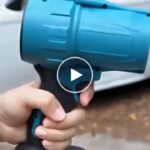AKU-Hochleistungs-Minigebläse + Ersatzakku – video