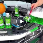 Wasserabweisender Schutz für Autoscheiben (1 Liter) – video