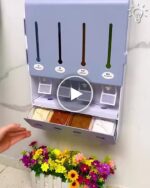 Hängeorganisator für Gewürze und Würzmittel – video