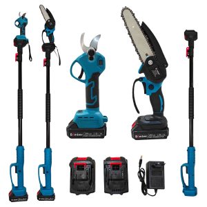 AKU SET: 3in1 - Säge + Schere + Teleskopstange