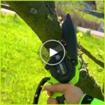 AKU Elektrohandsäge + Ersatzakku + Ersatzkette – video