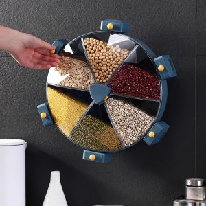 Drehbare Lebensmittelschale für die Wandmontage