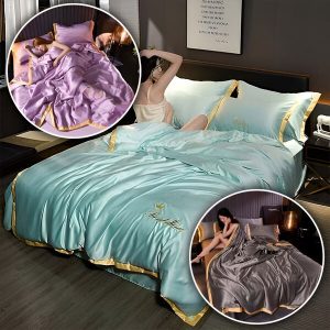 Luxus-Satin-Decke