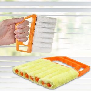 Jalousienreiniger, der die Zeit halbiert