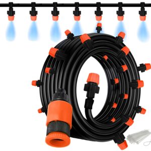Set zur Bewässerung und zur Kühlung mit Wassernebel – 10 Düsen, 10 m